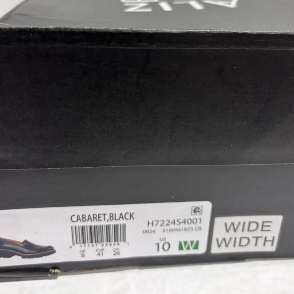 Naturalizer Women’s Cabaret Black Slip-On Loafers, Size 10 Wide - Picture 6 of 6